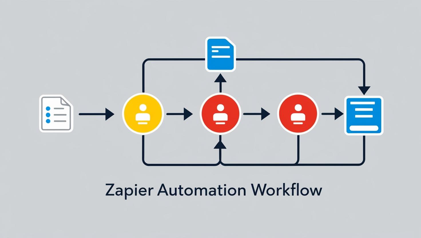 Zapier automation workflow